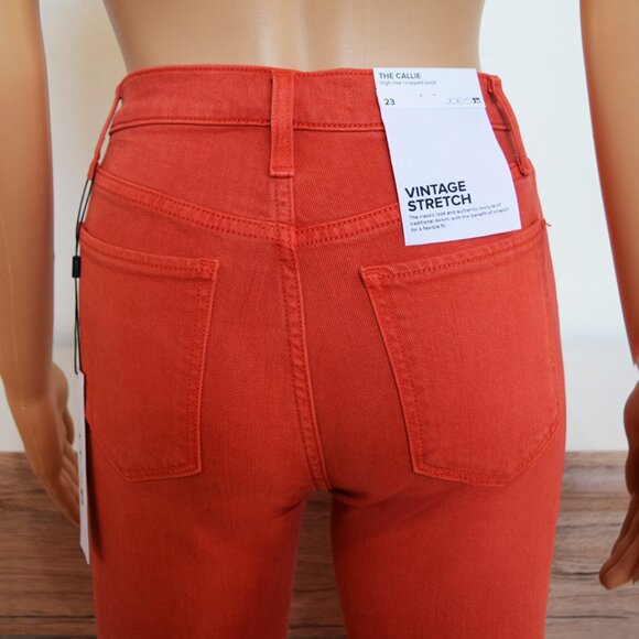 Joe's The Callie High Rise Cropped Bootcut Jeans / Vintage Stretch - Picture 10 of 14
